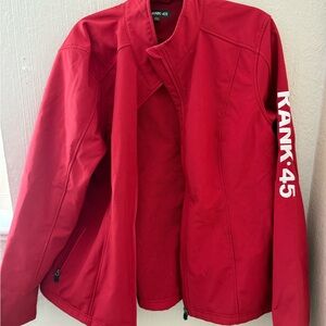 Rank 45 Women's Vibrant Red Jacket